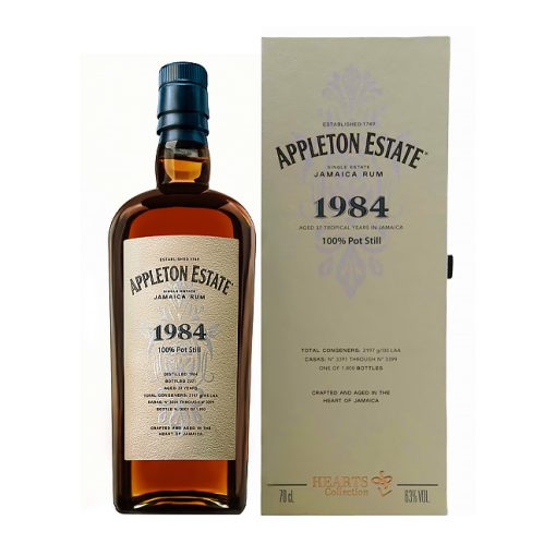 1984 Appleton Estate Hearts Collection 63%, 1984 1x70cl