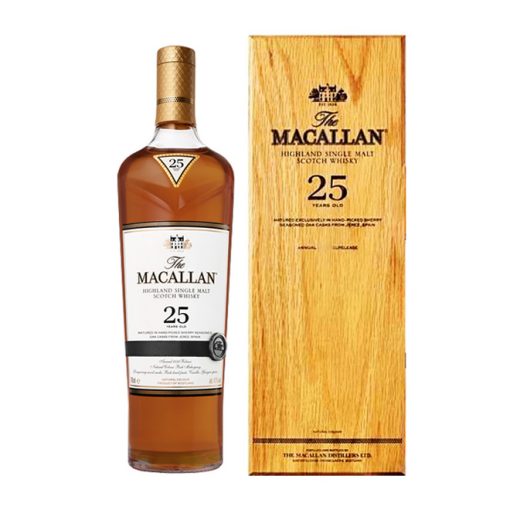 Macallan 25YO Sherry Oak (2022 release) 1x70cl