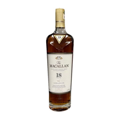 2021 Macallan, Highland Single Malt Sherry Cask 18YO, Speyside 1x70cl