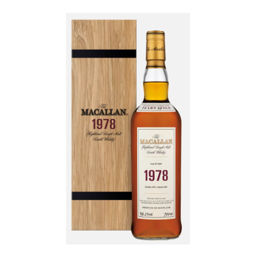 Macallan Fine & Rare 1978, 39YO, 59.2%